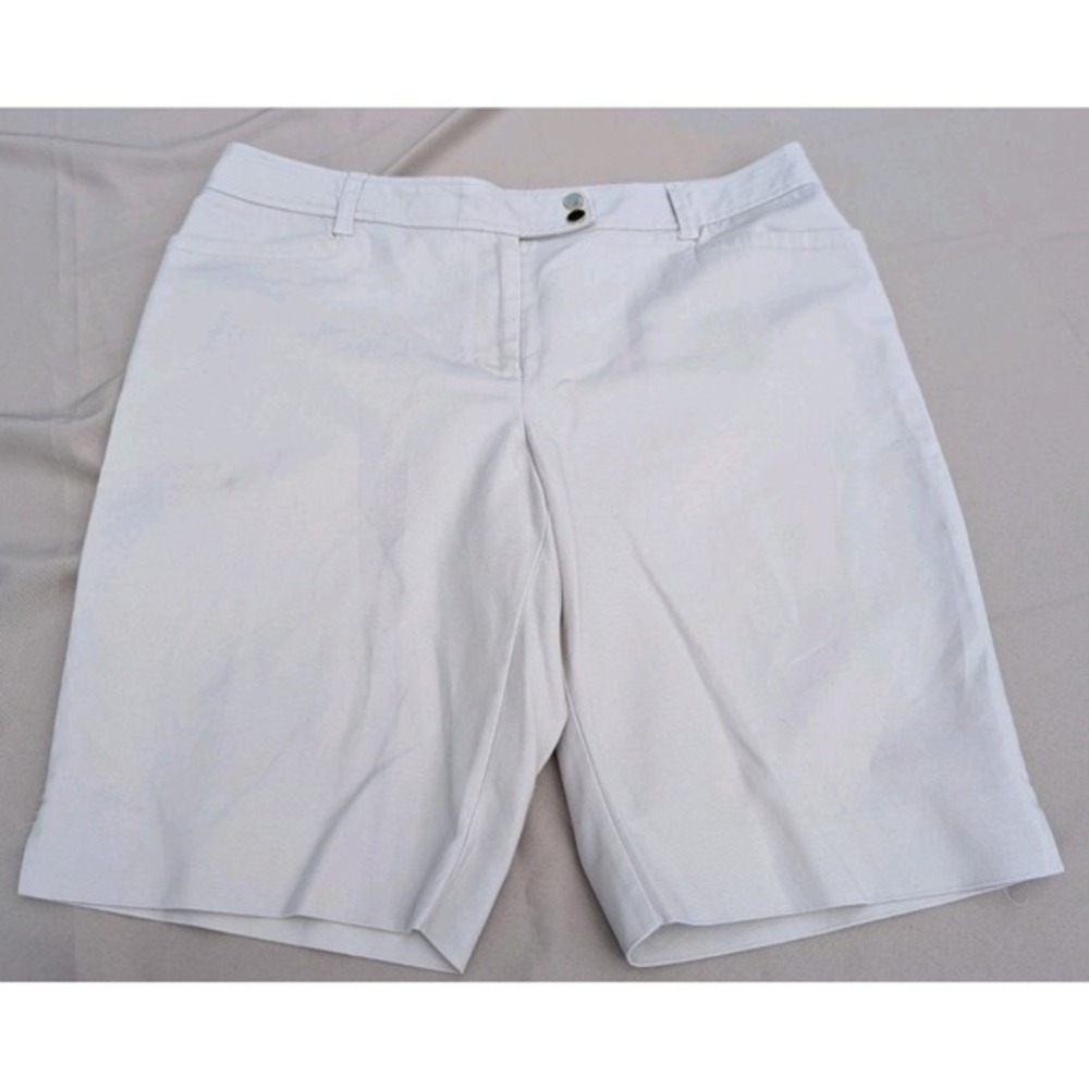 Charter‎ Club Women's Khaki Bermuda Shorts Size 14 Summer